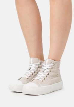 Anna Field High-Top Trainers - Beige