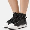 Anna Field High-Top Trainers - Black