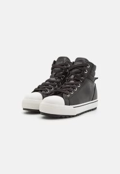 Anna Field High-Top Trainers - Black -Anna Field Shop b589ed7ab83545c4aa2abca4ba57b52e