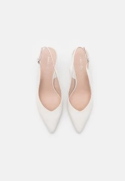 Anna Field Leather - Classic Heels - White -Anna Field Shop ba691e5bbc03485f866bc0088e3ae724