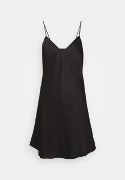 Anna Field Simple Satin Nightie - Nightie - Black -Anna Field Shop bf18cabadcc44dc295ca840aaa92880c