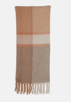 Anna Field Scarf - Orange/Beige/Grey