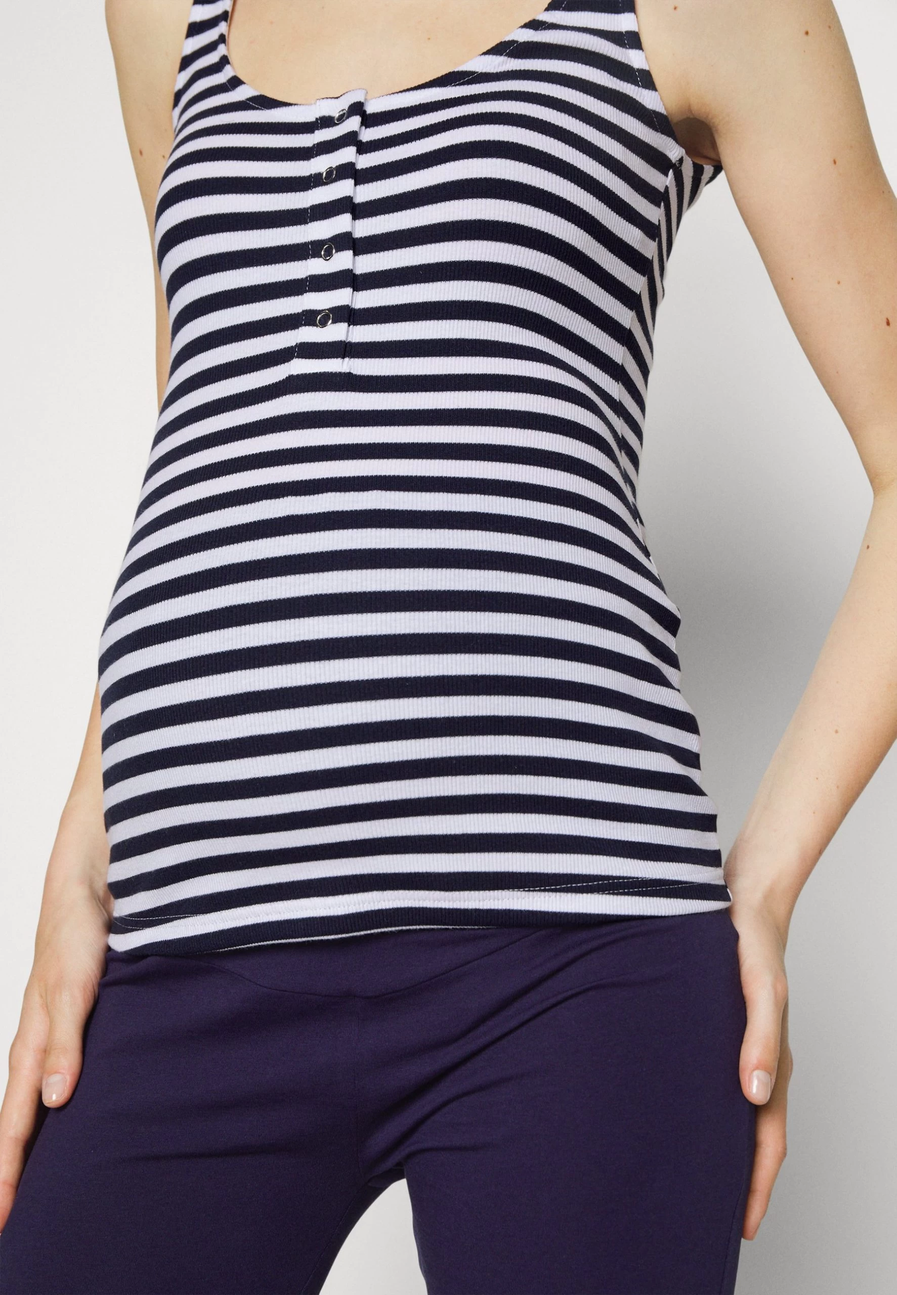 Top - White/Blue 7 Top - White/Blue - Image 5