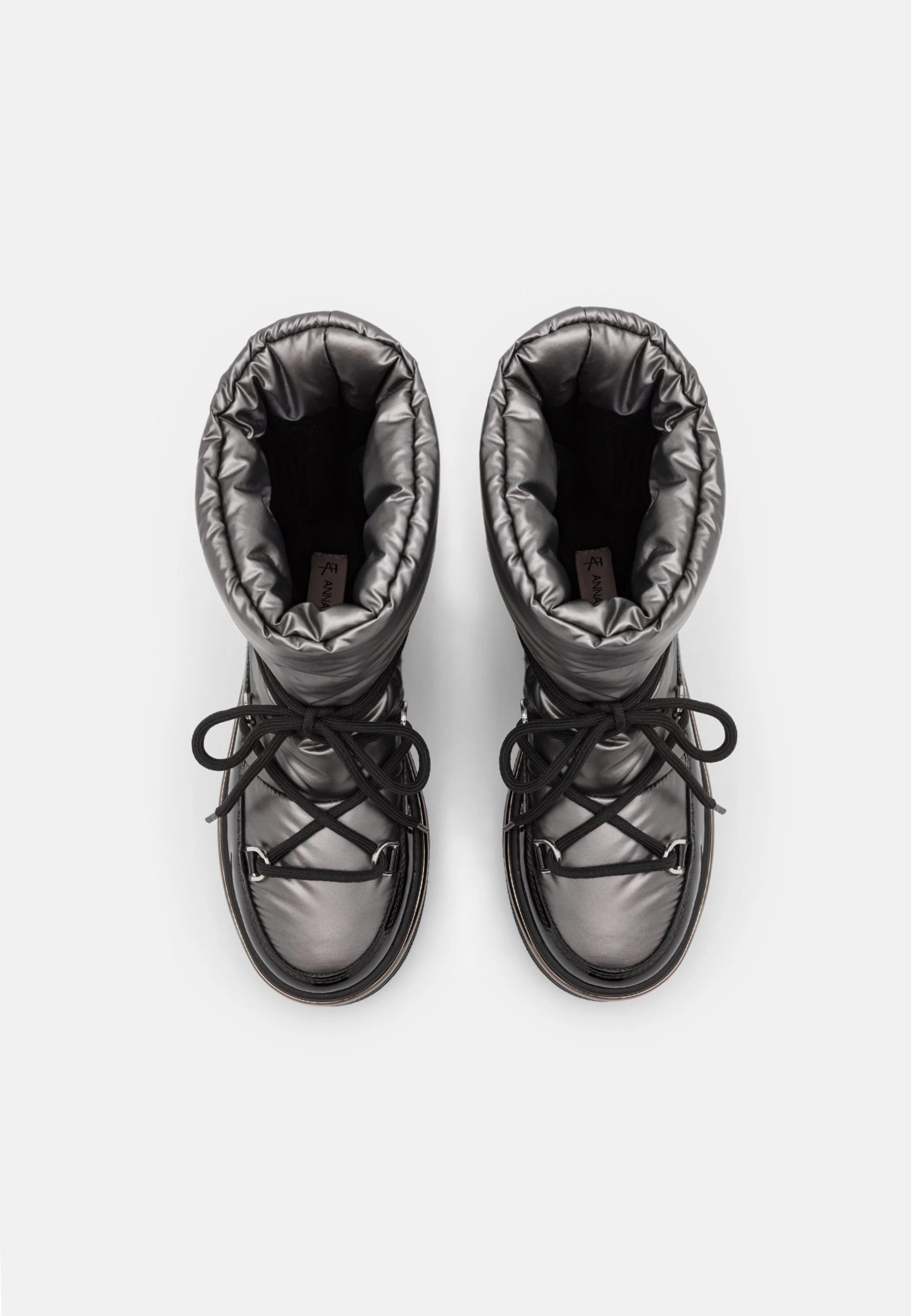 Platform Ankle Boots - Silver 8 Platform Ankle Boots - Silver - Image 6