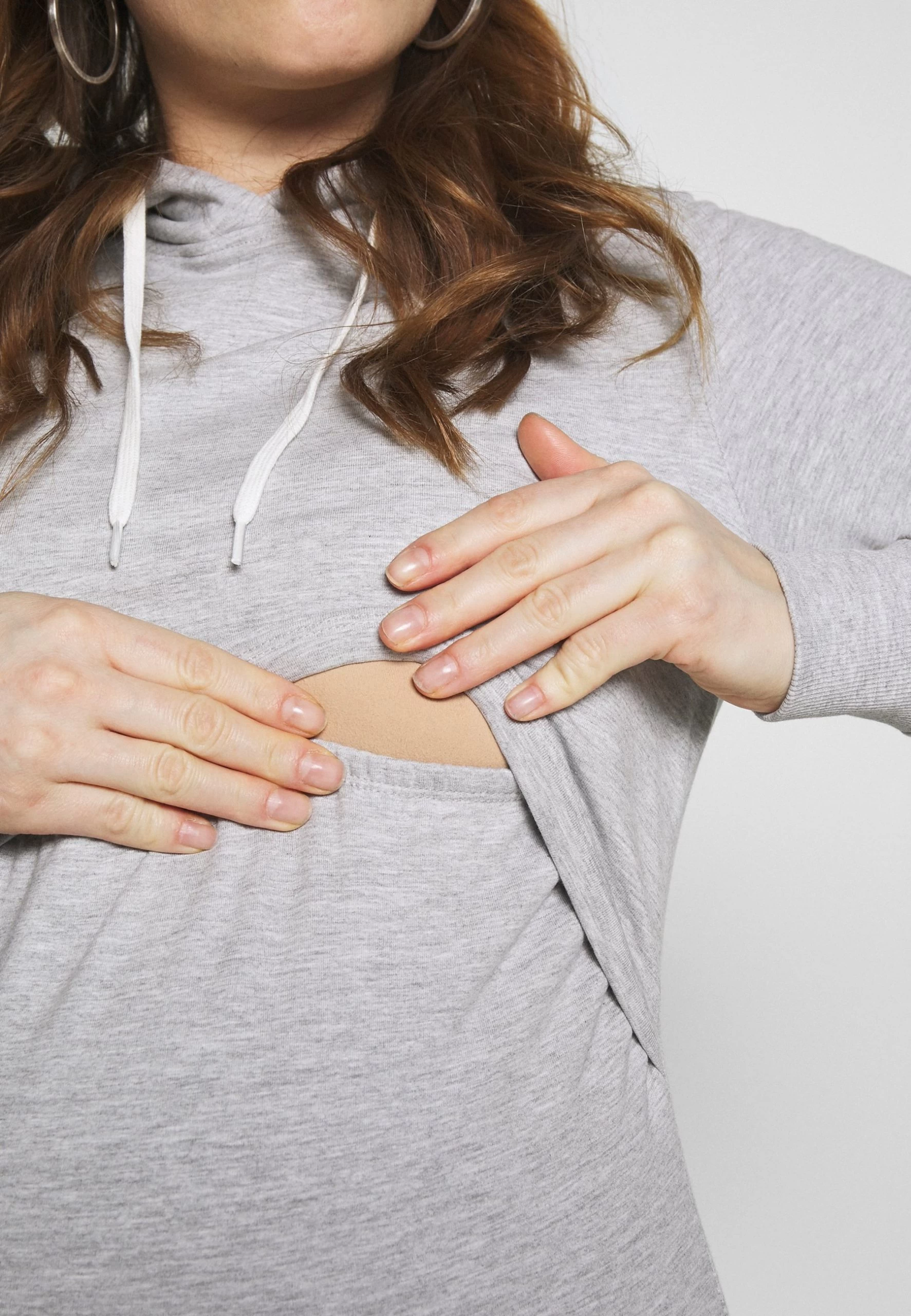 2 Pack Nursing Hoodie - Hoodie - Light Grey/Dark Blue 9 2 Pack Nursing Hoodie - Hoodie - Light Grey/Dark Blue - Image 7