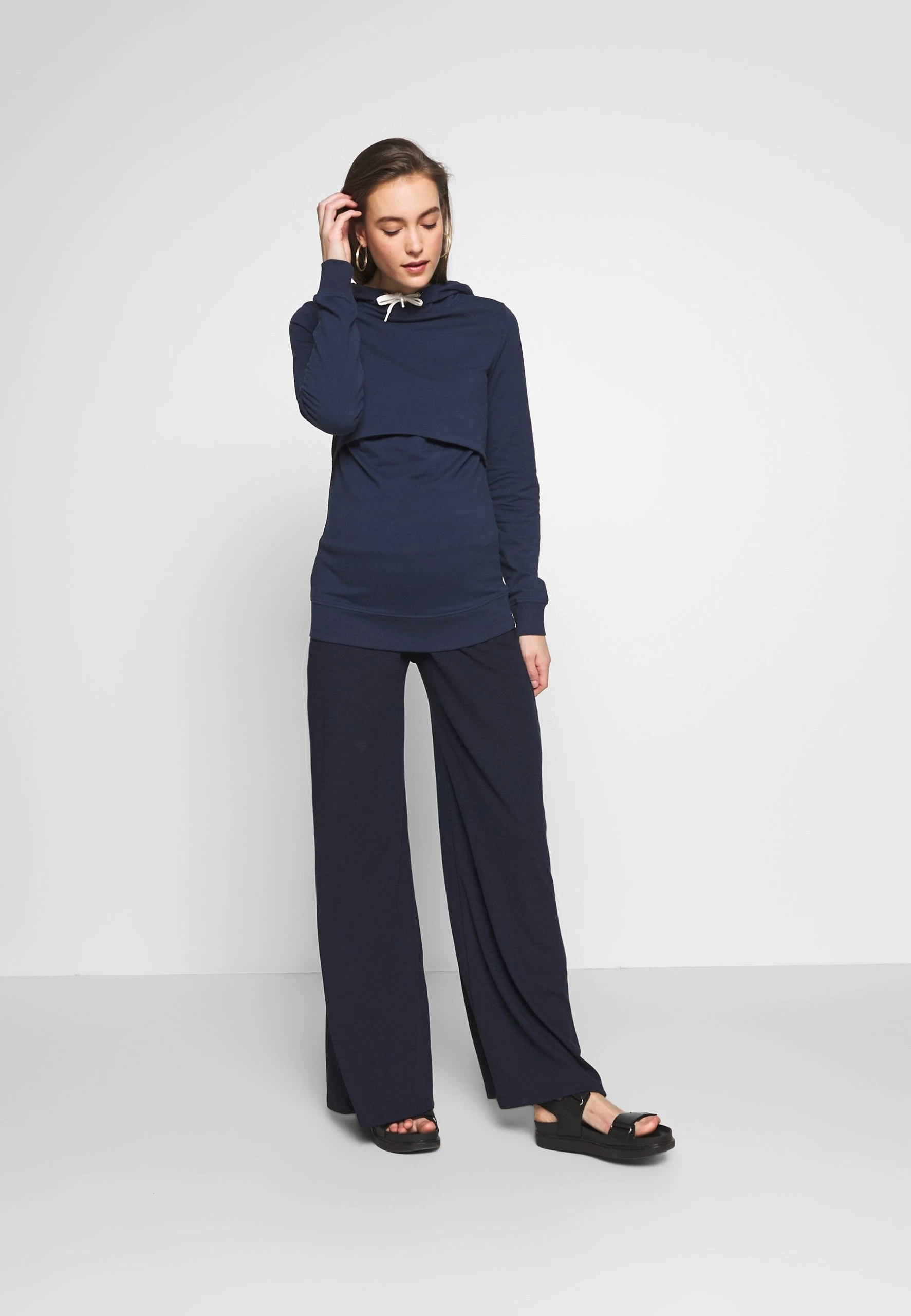 Nursing - Sweatshirt - Hoodie - Peacoat 4 Nursing - Sweatshirt - Hoodie - Peacoat - Image 2