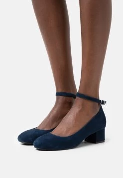Anna Field Leather- Classic Heels - Dark Blue