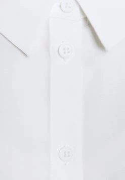 Anna Field Basic Blouse With Pocket - Button-Down Blouse - Off-White -Anna Field Shop cddbf1123712450aa9191804b90b80e8