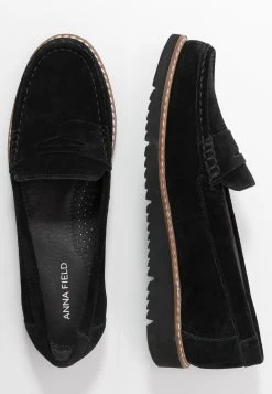 Anna Field Comfort Leather - Slip-Ons - Black -Anna Field Shop cfa07cd963784bf69b43bc908cbd5eb6
