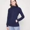 Zip-Up Sweatshirt -Dark Blue -Anna Field Shop d00c0d7a397c41e8baa578dc8b89bc56