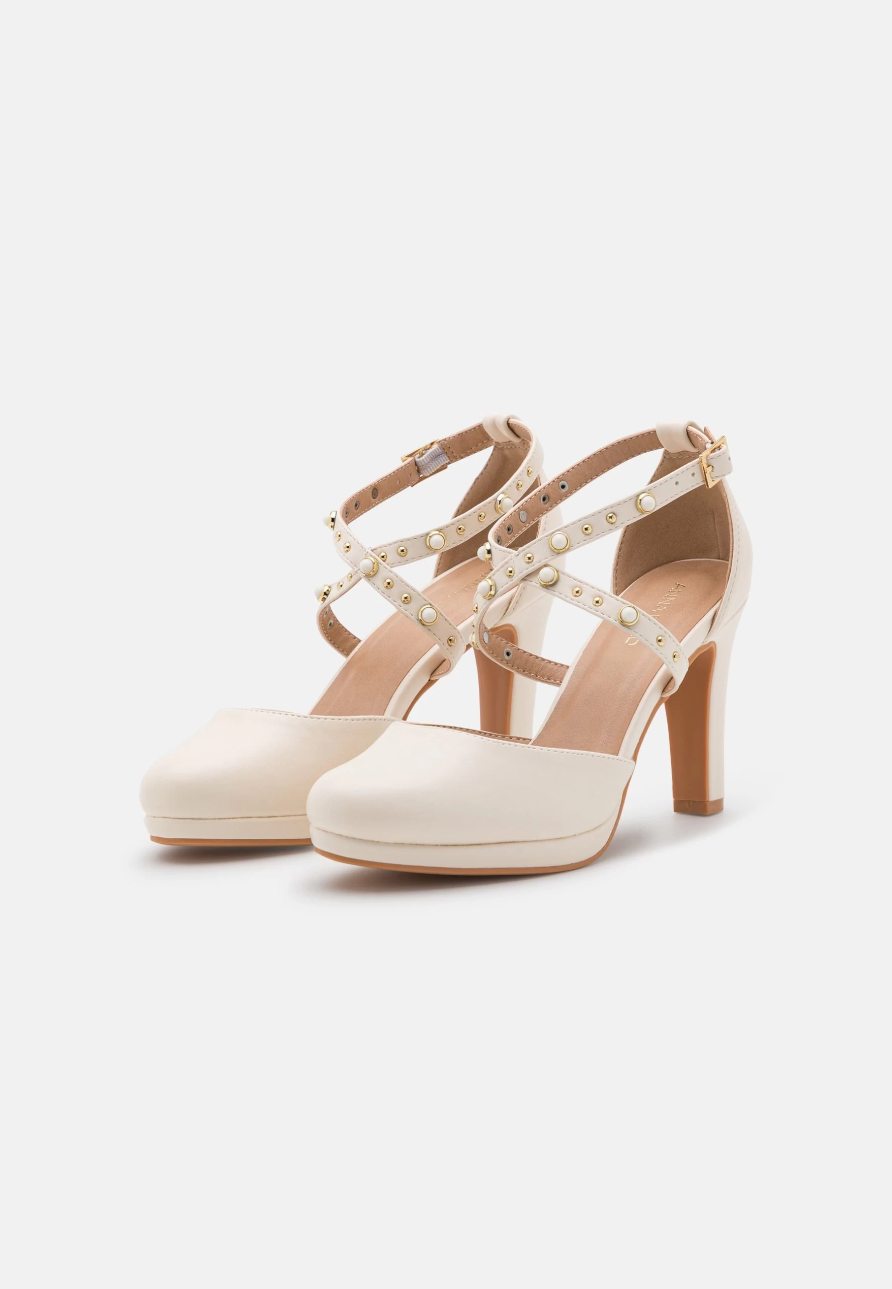 Anna Field Platform Heels - White 5 Anna Field Platform Heels - White - Image 3