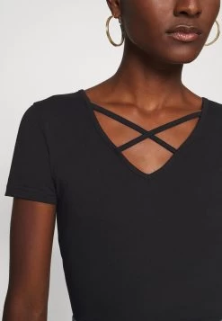 Anna Field Print T-Shirt - Black -Anna Field Shop db9314d3f50a47448ea439ca4e1cfaaf