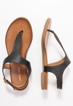 Anna Field Leather - T-Bar Sandals - Black -Anna Field Shop e34045ce02684ea69c0d0afe49379cdd