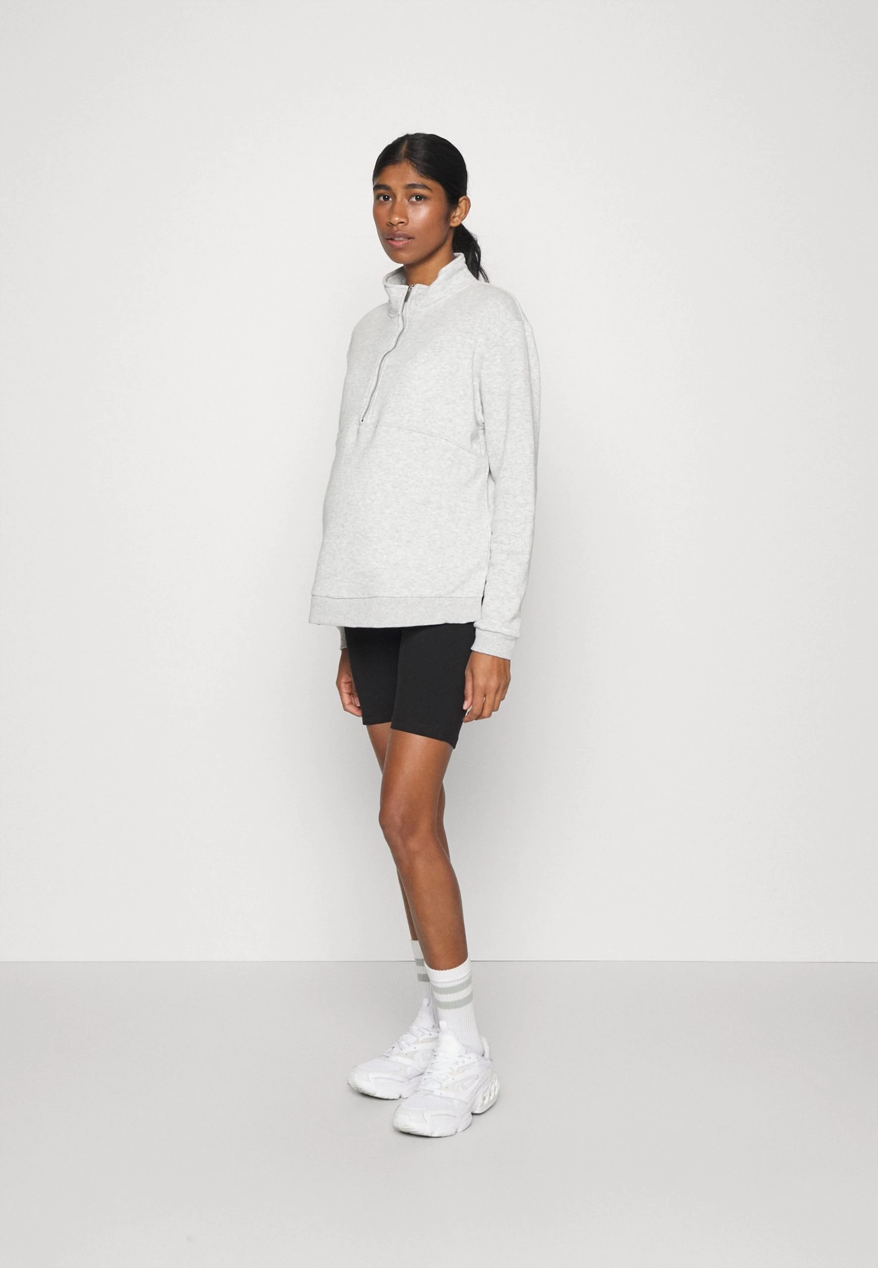 2 Pack - Leggings - Trousers - Black/ Mottled Dark Grey 3 2 Pack - Leggings - Trousers - Black/ Mottled Dark Grey