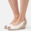 Anna Field Wedge Sandals - White -Anna Field Shop ed507762cd144281bc04d935d21f6086