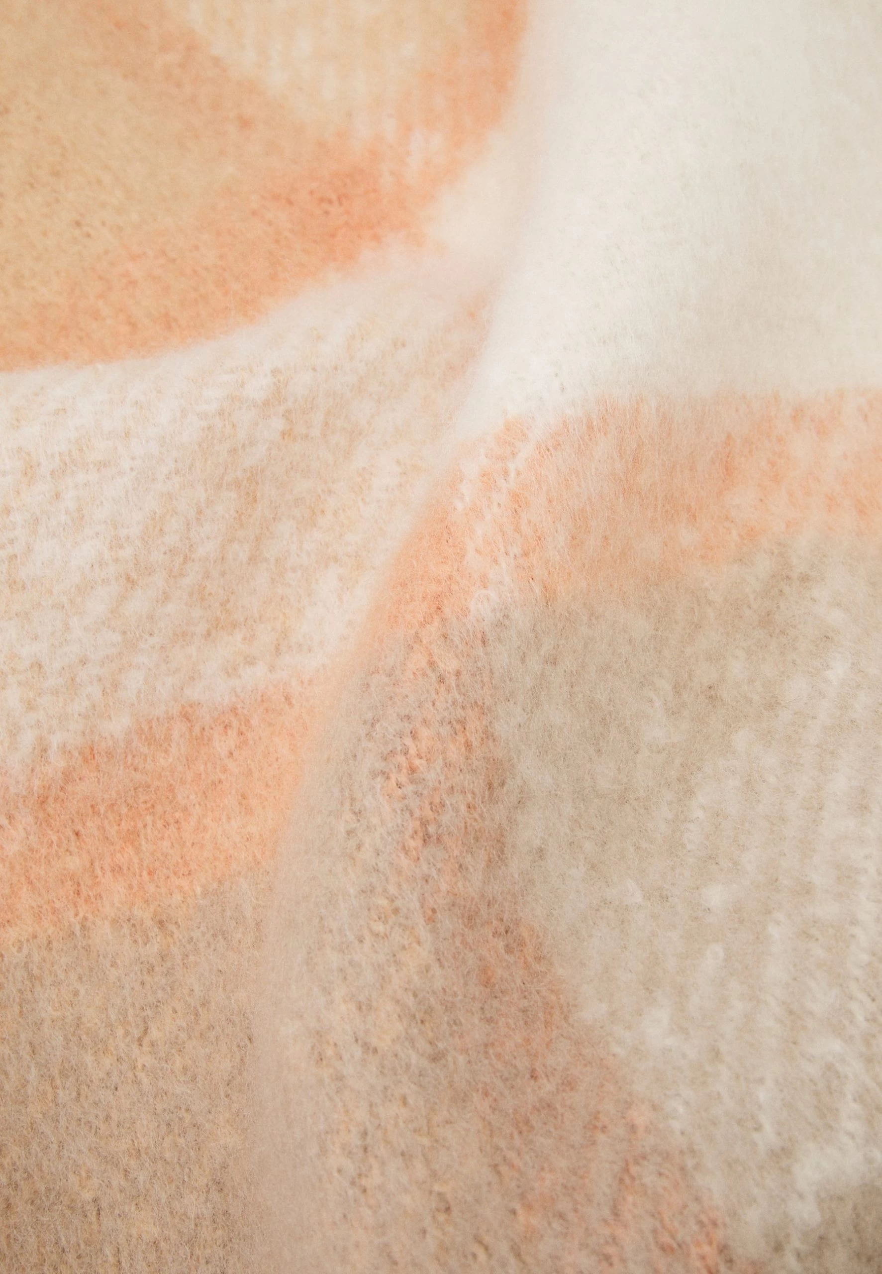 Anna Field Scarf - Orange/Beige/Grey 4 Anna Field Scarf - Orange/Beige/Grey - Image 2