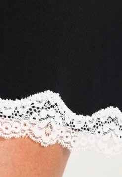 Anna Field Heidi Long Sleeves Viscose Nightdress - Nightie - Black -Anna Field Shop f833b7133ba747e99510b29e29947484