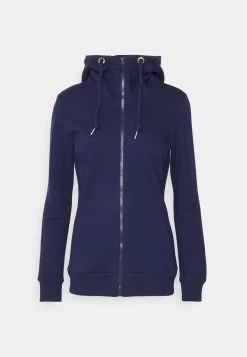 Zip-Up Sweatshirt -Dark Blue 10 Zip-Up Sweatshirt -Dark Blue -Anna Field Shop f8a11042bc9045f983307763f6414702