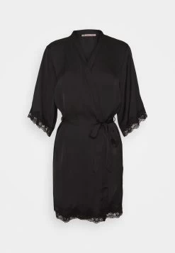 Anna Field Dressing Gown - Black -Anna Field Shop ff5afd86270146b4b878da6c27ee8218